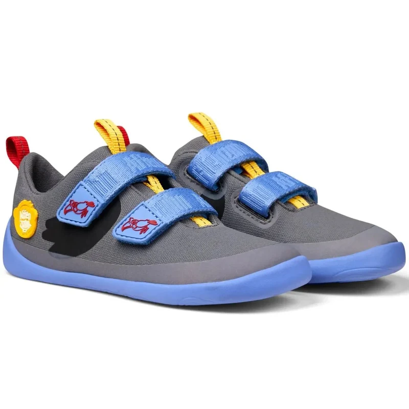 AFFENZAHN Barfuß Halbschuh COTTON LUCKY TUKAN - grau