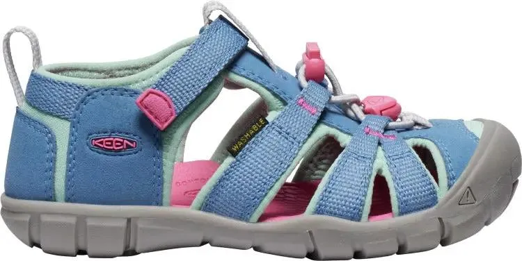 KEEN Halbsandale SEACAMP II CNX - blau / pink