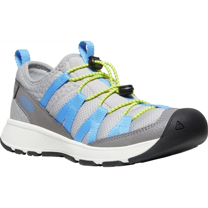 KEEN Halbschuh MOTOZOA - grau / blau / neongelb