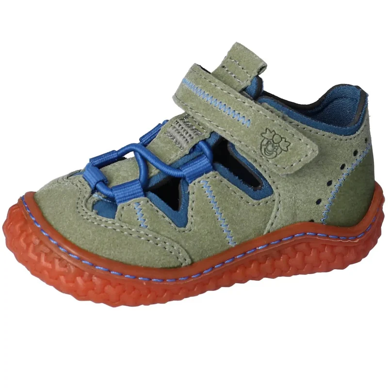 RICOSTA Barfußschuh Halbsandale JERRY - eukalyptus / blau