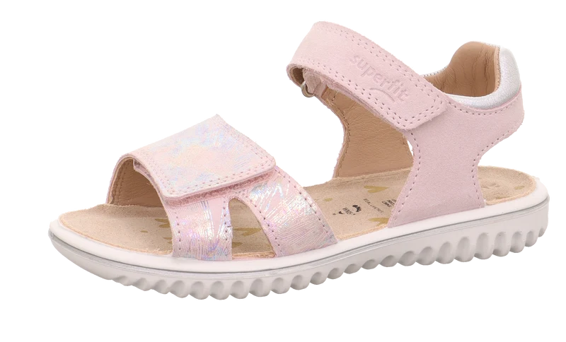 SUPERFIT Sandale SPARKLE 9004-553 - rosa / silber