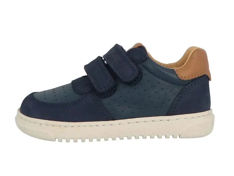LURCHI Barfuß Halbschuh MARKIO - blau / braun