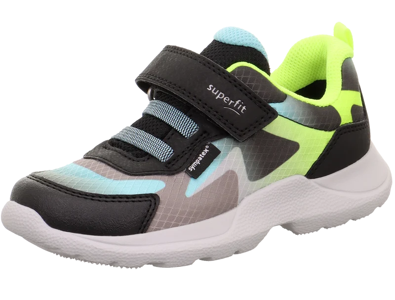 SUPERFIT SYMPATEX Halbschuh RUSH 209-200 - grau / blau / gelb