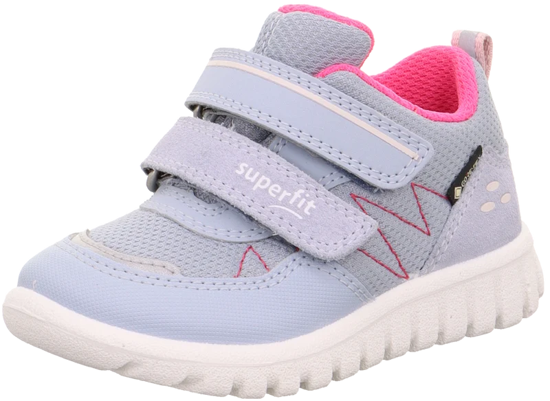 SUPERFIT GORE-TEX Halbschuh SPORT7 MINI 6182-840 - hellblau / pink