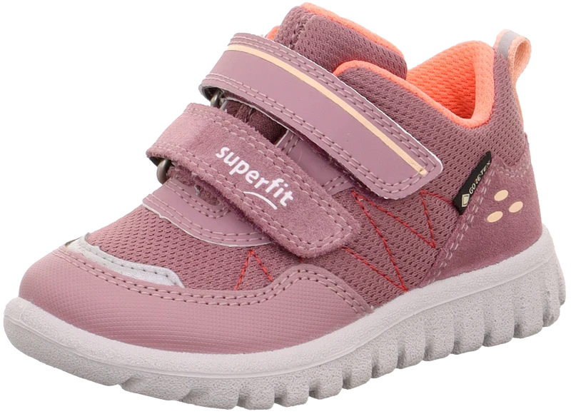 SUPERFIT GORE-TEX Halbschuh SPORT7 MINI 6182-851 - altrosa / orange