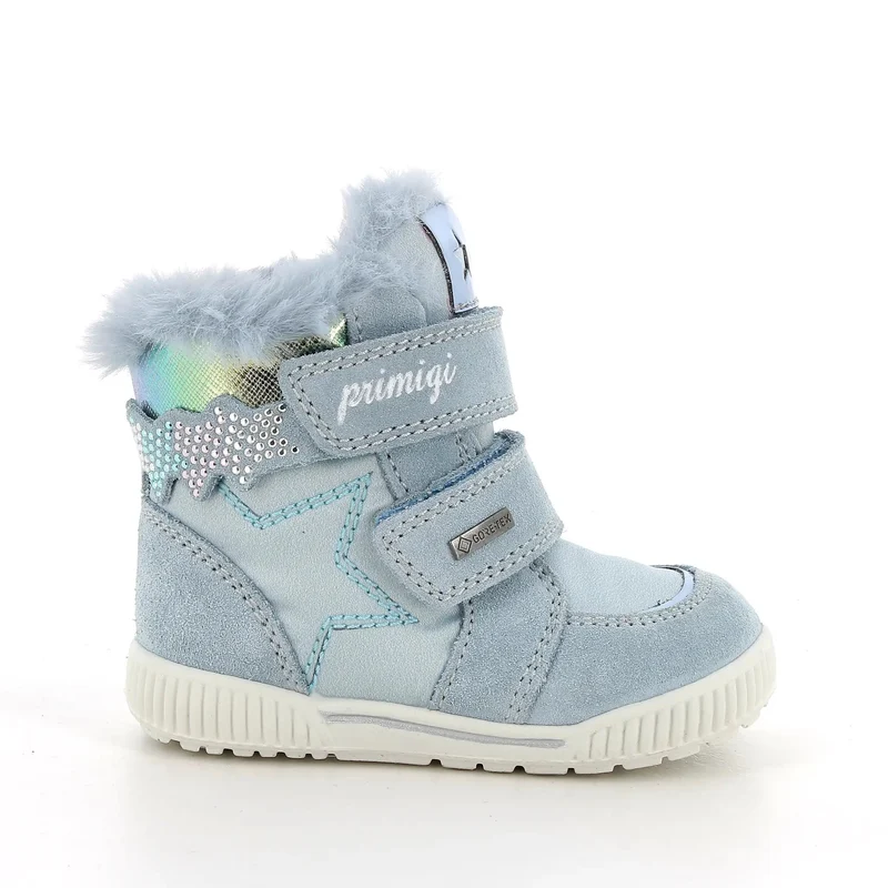 PRIMIGI GORE-TEX Knöchelschuh RIDE 68592-11 - eisblau / Glitzersteine