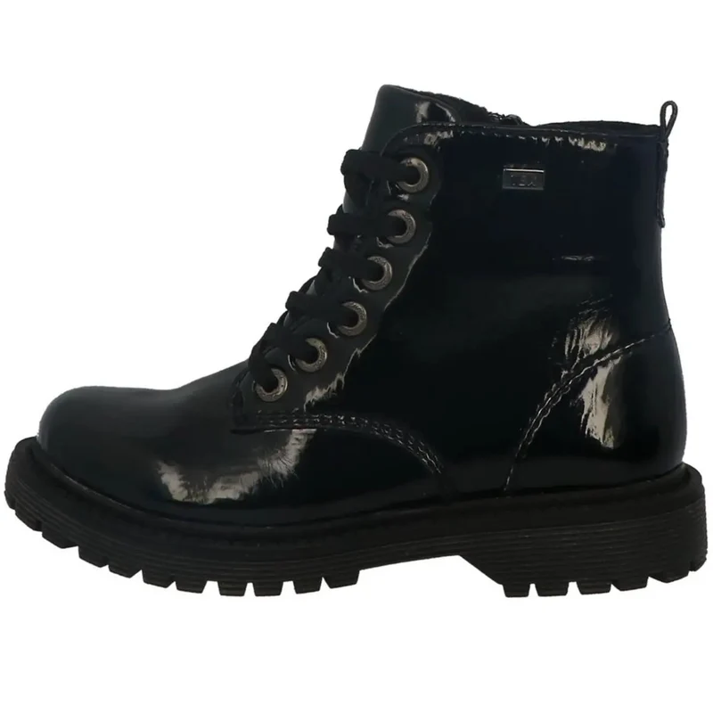 LURCHI TEX Stiefelette XENIA - schwarz / Lack