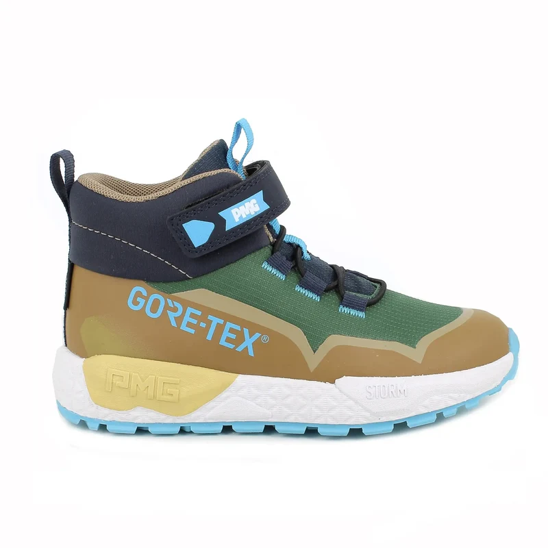 PRIMIGI GORE-TEX Knöchelschuh 69187-33 - ocker / grün / blau