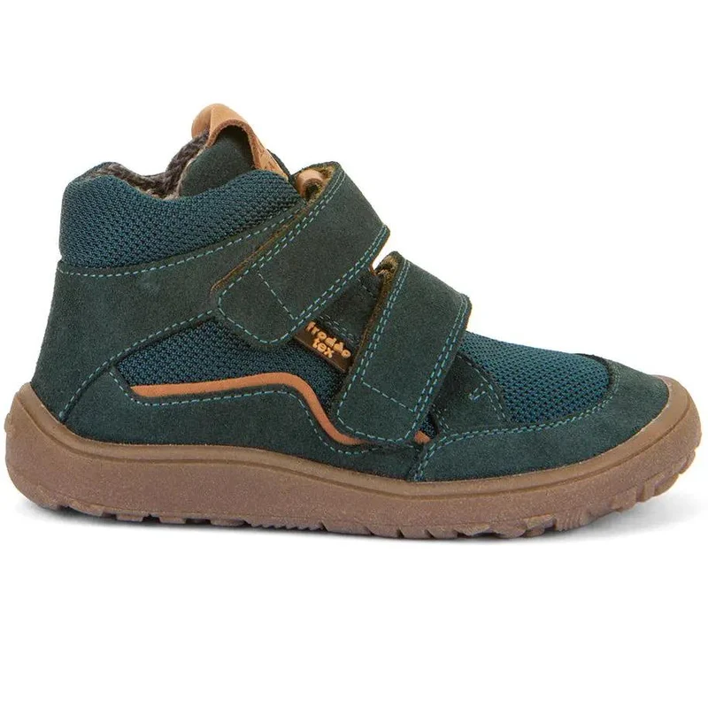FRODDO TEX Barfuß Knöchelschuh G3110266-3 - petrol / cognac