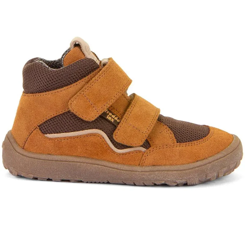 FRODDO TEX Barfuß Knöchelschuh G3110266-4 - cognac / braun