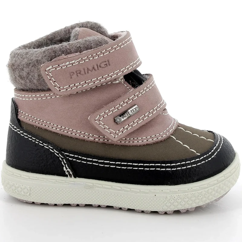 PRIMIGI GORE-TEX Knöchelschuh BARTH 68524-33 - taupe / altrosa / schwarz