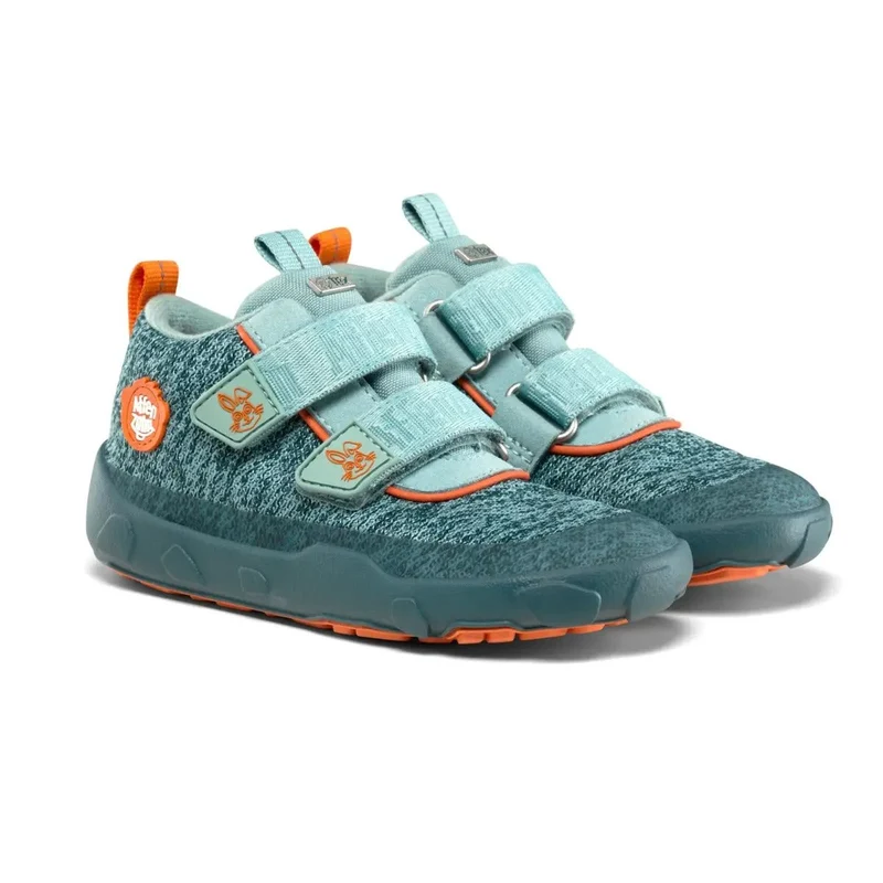 AFFENZAHN TEX Knöchelschuh HAPPY HASE - petrol - orange