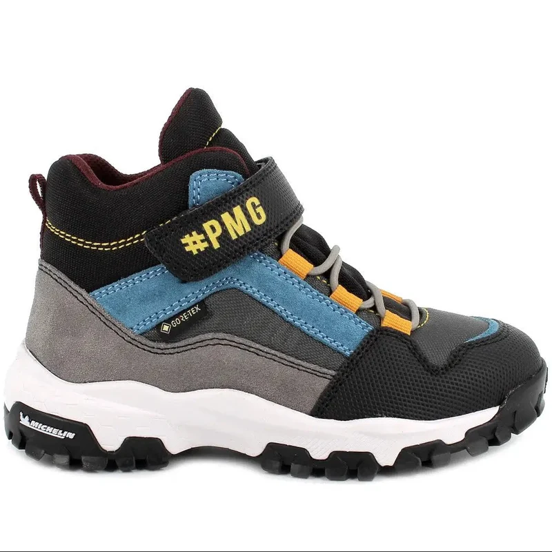 PRIMIGI GORE-TEX Knöchelschuh MICHELIN WINTER KID 49240-00 - blau - grau