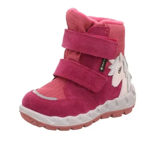SUPERFIT GORE-TEX Stiefel ICEBIRD 6010-551 beere - altrosa - Pferd
