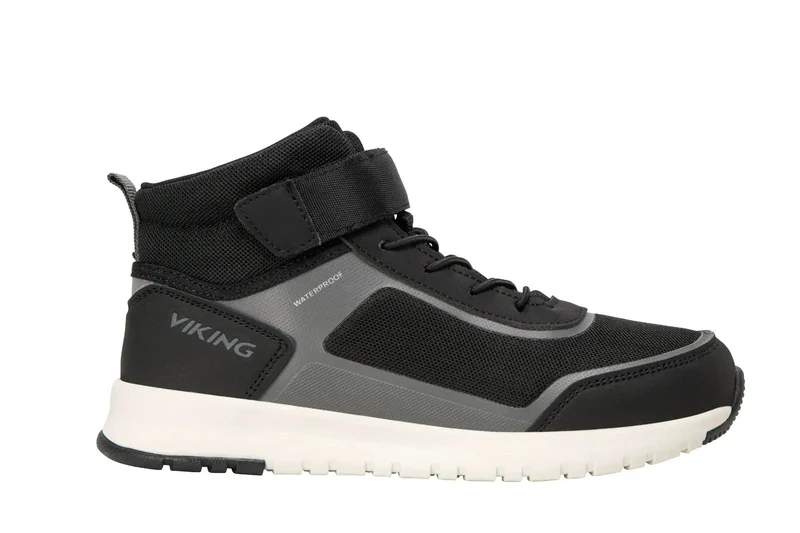 VIKING TEX Knöchelschuh AERIAL MID WP - schwarz - grau