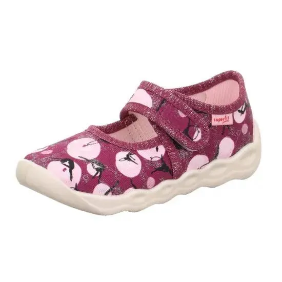 SUPERFIT Hausschuh BUBBLE 6272-50 - beere - Tänzerin