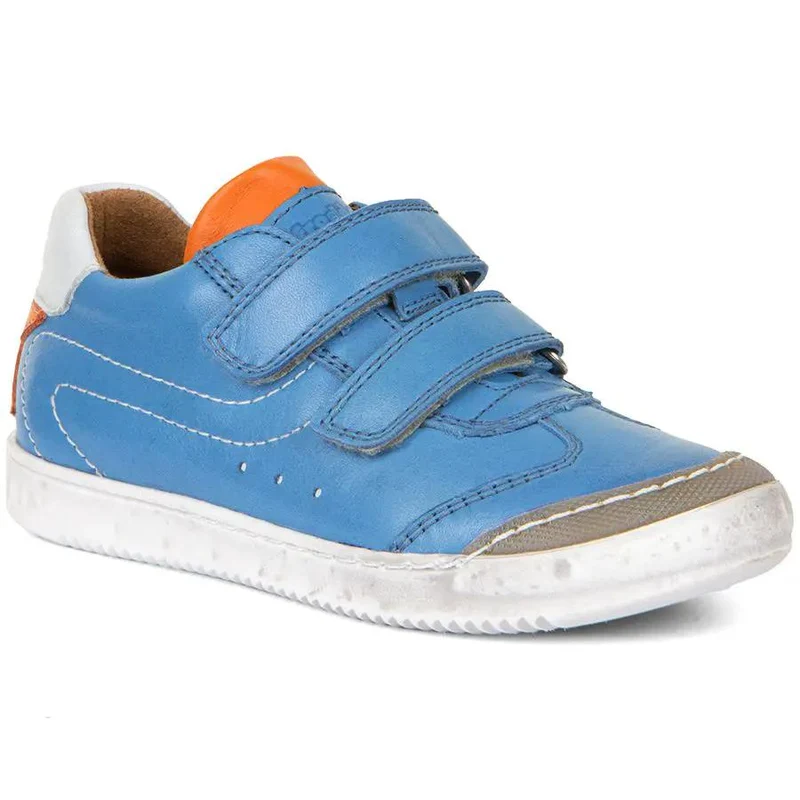 FRODDO Halbschuh G3130217-2 - jeansblau - orange