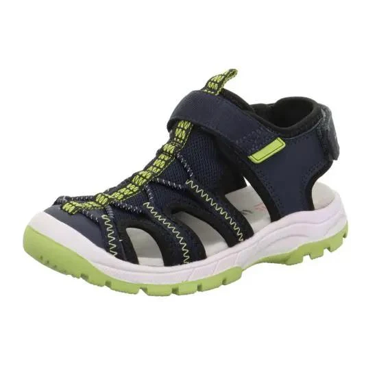 SUPERFIT Halbsandale TORNADO 9030-800 - navy - neongrün