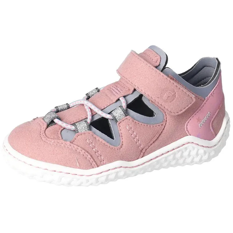 RICOSTA Barfußschuh Halbsandale JEFF - altrosa - grau