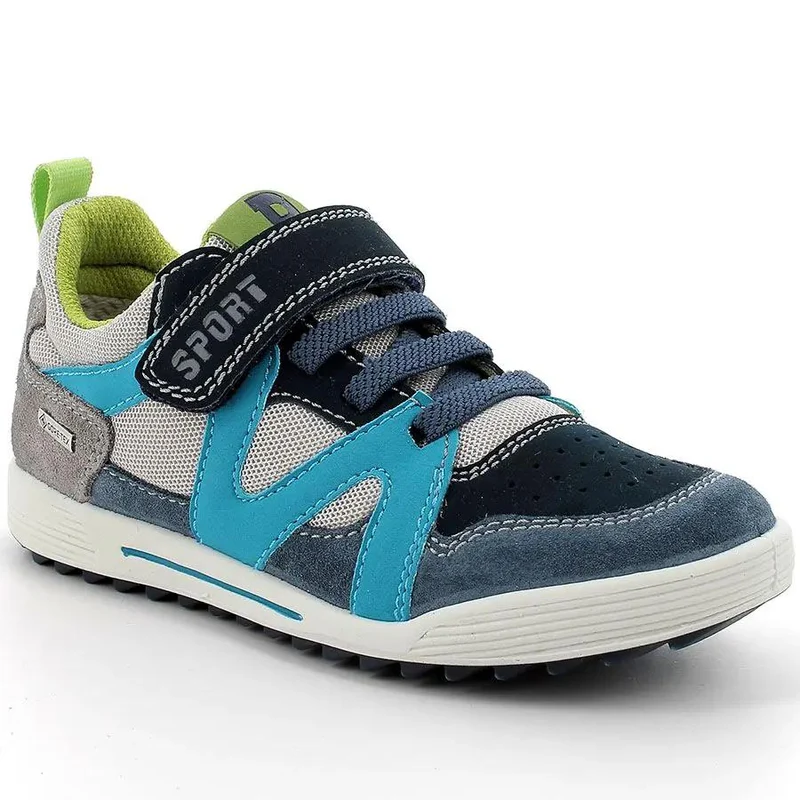 PRIMIGI GORE-TEX Halbschuh 38791-00 - blau - grau - grün