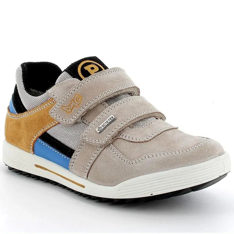 PRIMIGI GORE-TEX Halbschuh 38790-00 - beige - zimt - blau