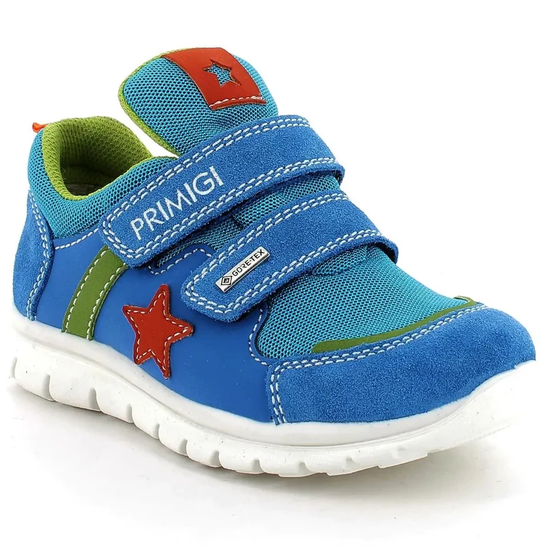 PRIMIGI GORE-TEX Halbschuh 38727-00 - blau - rot - grün
