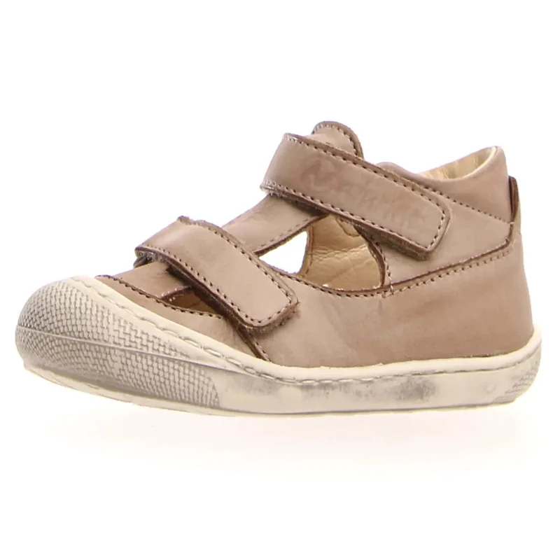 NATURINO Halbsandale PUFFY - taupe