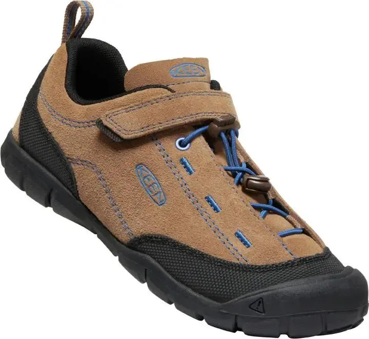 KEEN Halbschuh JASPER II - braun - kobalt
