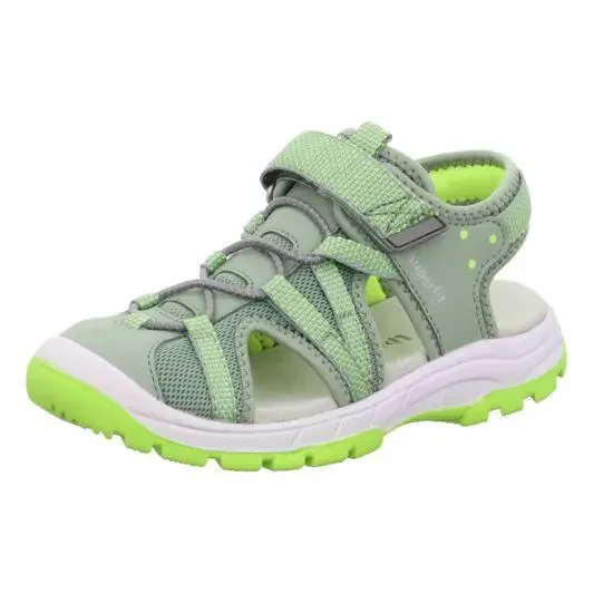 SUPERFIT Halbsandale TORNADO 9029-750 - hellgrün - neon