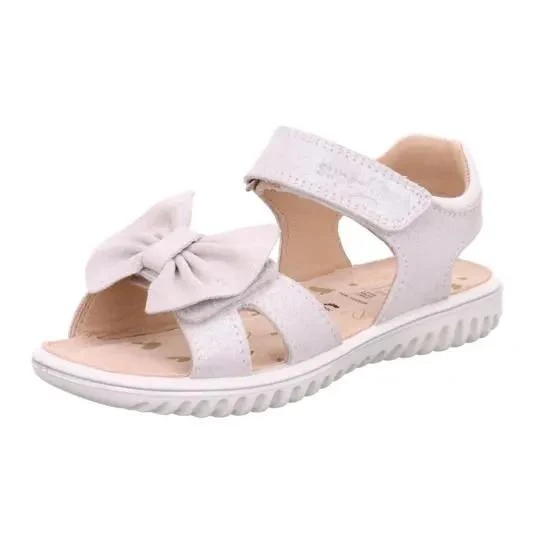 SUPERFIT Sandale SPARKLE 9010-10 - creme / Glitzer / Schleife