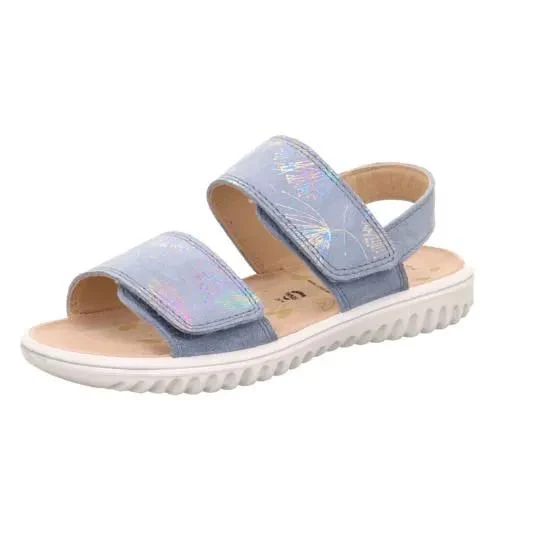 SUPERFIT Sandale SPARKLE 9006-80 - blau - Pusteblume
