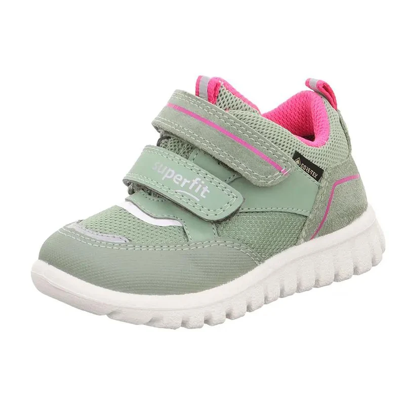 SUPERFIT GORE-TEX Halbschuh SPORT7 MINI 6200-75 salbei - pink