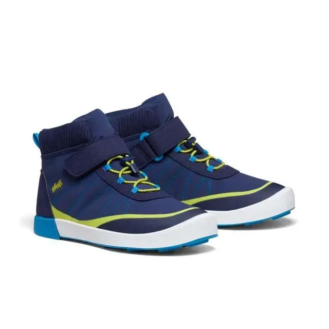 SFOLI TEX Knöchelschuh TREKKI - blau - gelb