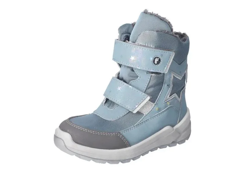 RICOSTA SYMPA-TEX BLINKER Stiefel GLORI - eisblau - Stern