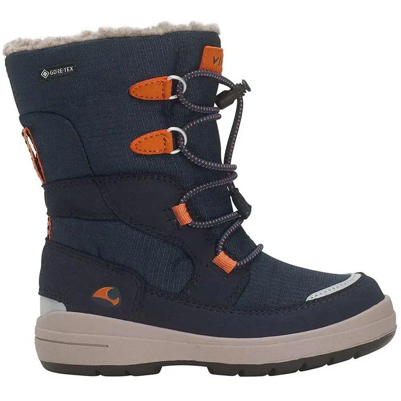 VIKING GORE-TEX Stiefel HASLUM GTX - dunkelblau - orange
