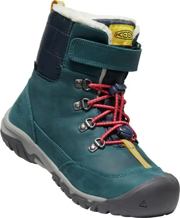 KEEN WP TEX Stiefel GRETA - petrol - pink