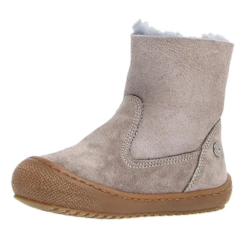 NATURINO Stiefel COZY - hellgrau