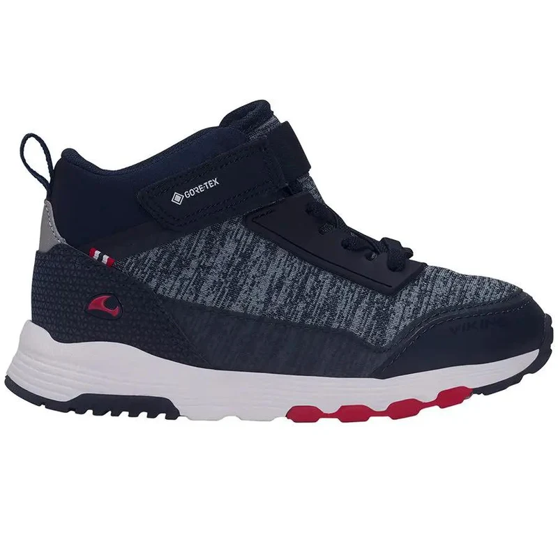 VIKING GORE-TEX Knöchelschuh ARENDAL MID GTX - navy - rot