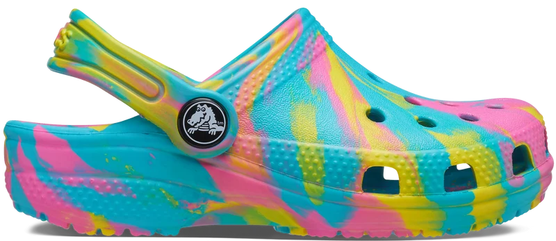 CROCS CLASSIC MARBLED CLOG 207464-4SM - multicolor