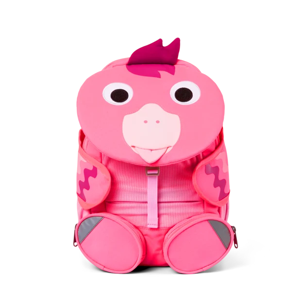 AFFENZAHN Rucksack GROSSER FREUND - FLAMINGO NEON