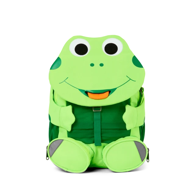 AFFENZAHN Rucksack GROSSER FREUND - FROSCH NEON