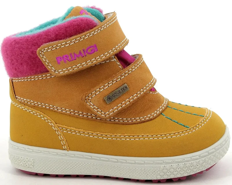 PRIMIGI GORE-TEX Knöchelschuh 83579-66 - curry / magenta / türkis