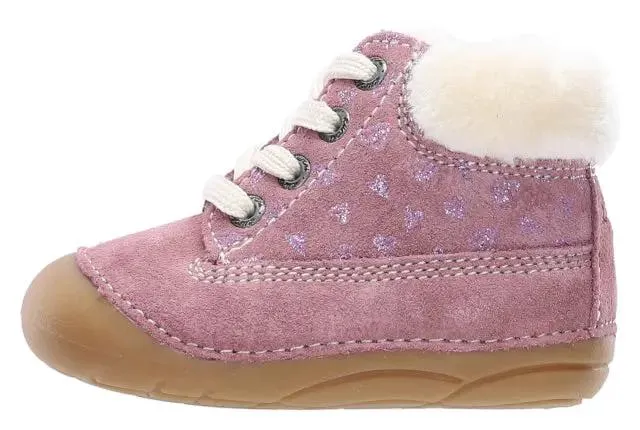 LURCHI PreWalker FROZY gefüttert 13989-49 - flieder - Herzen