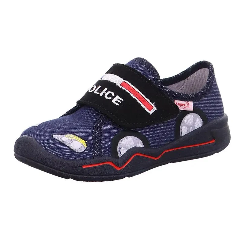 SUPERFIT Hausschuh BENNY 301-801 - dark denim - Polizei