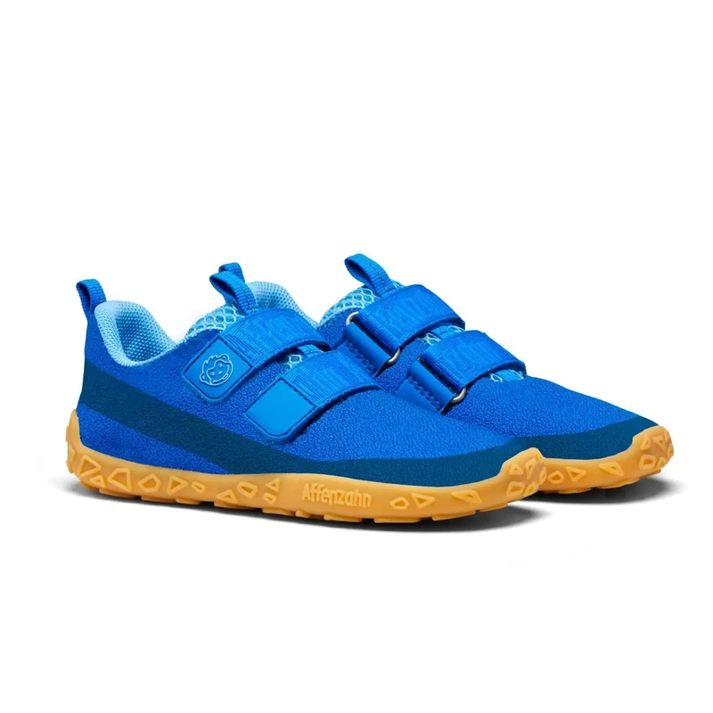 AFFENZAHN Barfußschuh VEGAN DREAM - kornblumenblau