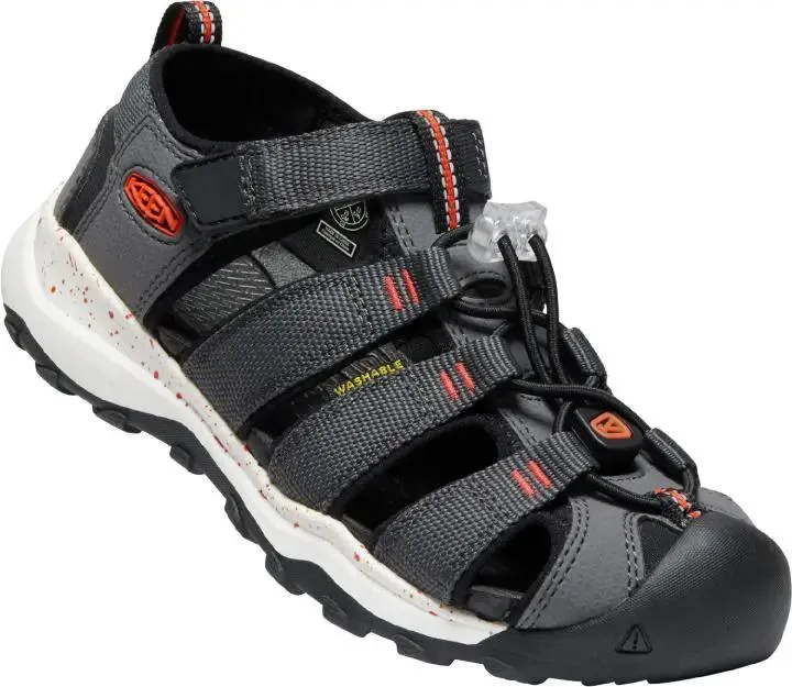KEEN Halbsandale NEWPORT NEO H2 - anthrazit / rot