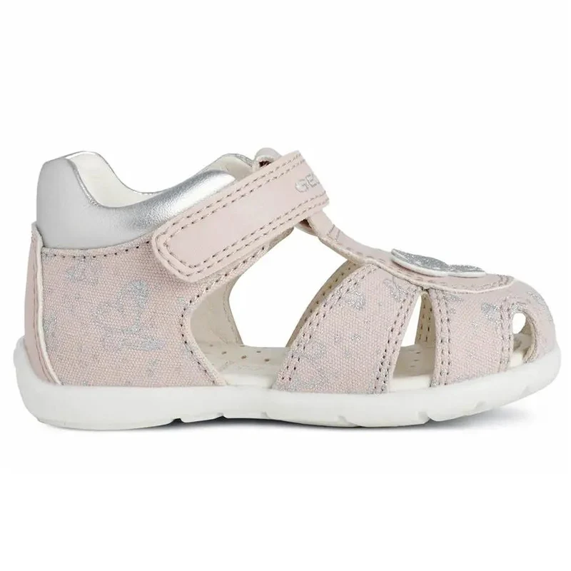 GEOX Halbsandale ELTHAN B251QC - rosa - silber