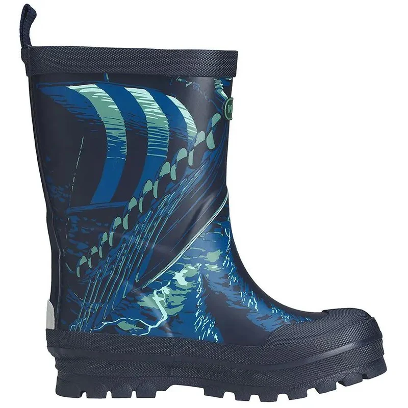 VIKING Gummistiefel JOLLY PRINT - navy - Wikinger
