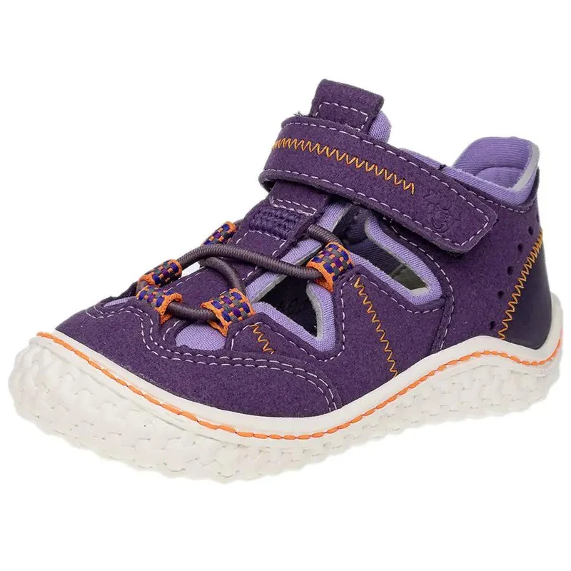 RICOSTA Barfußschuh Halbsandale JERRY - lila - flieder - orange