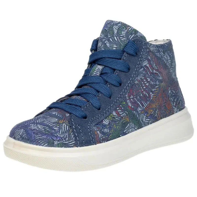 SUPERFIT Knöchelschuh COSMO 6465-80 - blau - gemustert